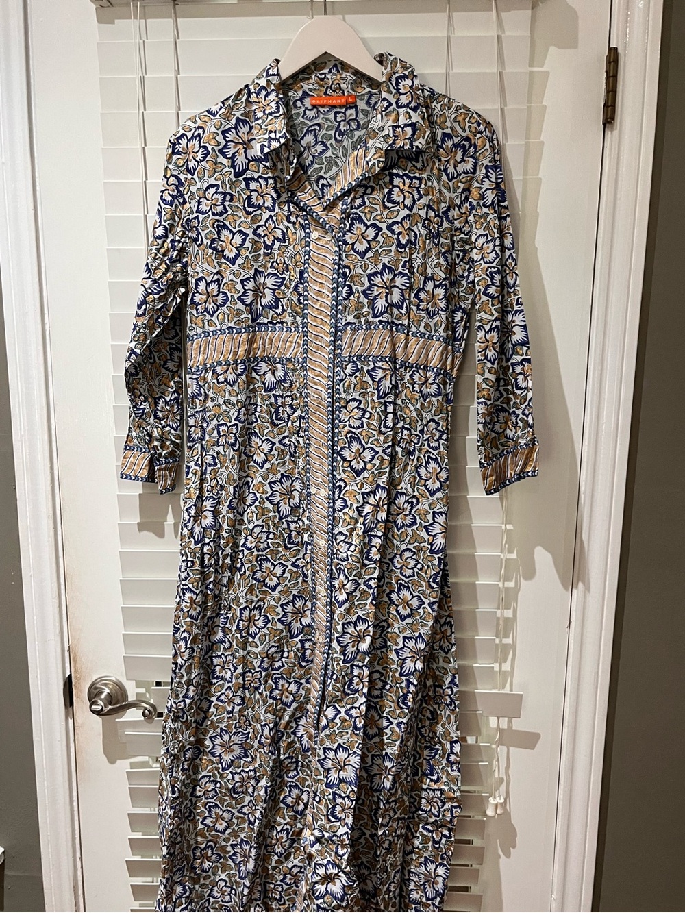 Oliphant maxi dress, size L